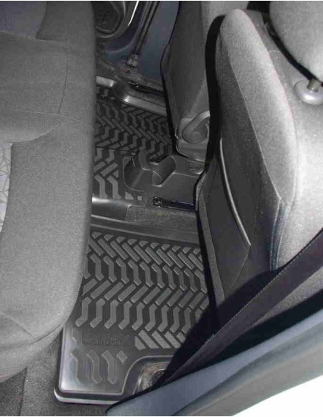 Коврики в салон Aileron на Lada XRAY (2016-) (3D с подпятником) без вещ.ящика