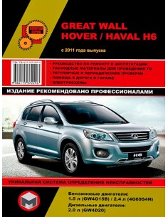 Great Wall Hover H6 / Haval H6 с 2011 года .Руководство...