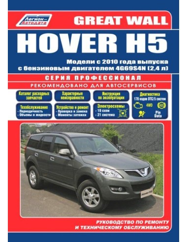 Great Wall HOVER H5 с 2010 г.(Каталог...
