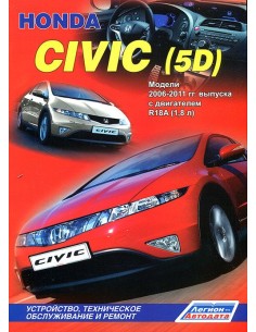 Honda Civic 5D хэтчбек (леворульные модели) 2006-11...