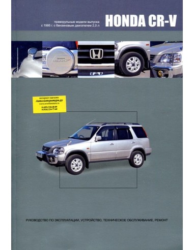 Honda CR-V 1995-01 г.(праворульные модели)...
