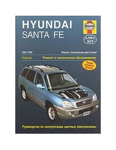 Hyundai Santa Fe 2001-06 с бенз.и двигателями.  (Алфамер)