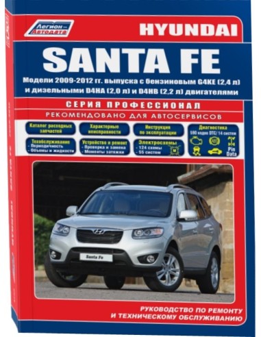 Hyundai Santa Fe 2009-12 г.Руководство по...