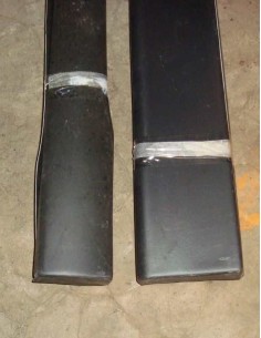 Декоративный пластиковый порог TD 15 2