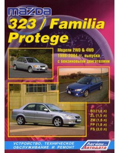 Mazda 323/Familia/Protege 1998-04 г.Руководство по...
