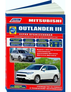Mitsubishi Outlander III c 2012 г./рестайлинг 2015...