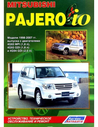 Mitsubishi Pajero iO 1998-07 г./рестайлинг 2000...