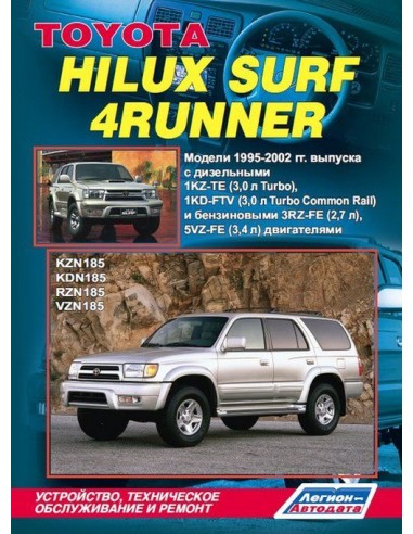 Toyota HiLux Surf/4Runner/HiLux 1995-02...