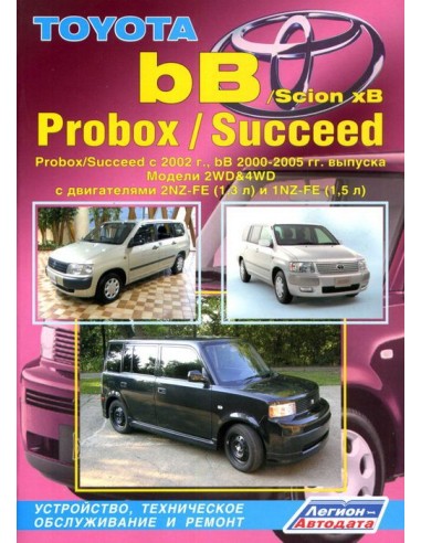 Toyota Probox/Succeed c 2002 г./Toyota bB &...