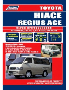 Toyota Hiace / Regius Ace 1989-05 г.Руководство по...