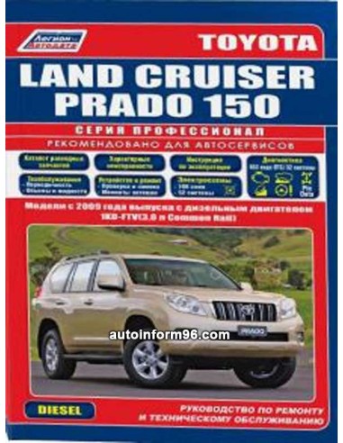 Toyota Land Cruiser Prado 150 с 2009 г.(Каталог...