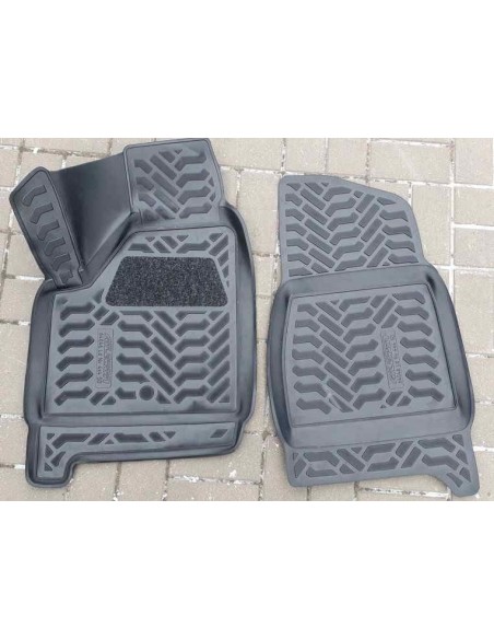 Коврики в салон Aileron на ВАЗ Нива 3 Дв. (Lada 4x4) (3D с подпятником)