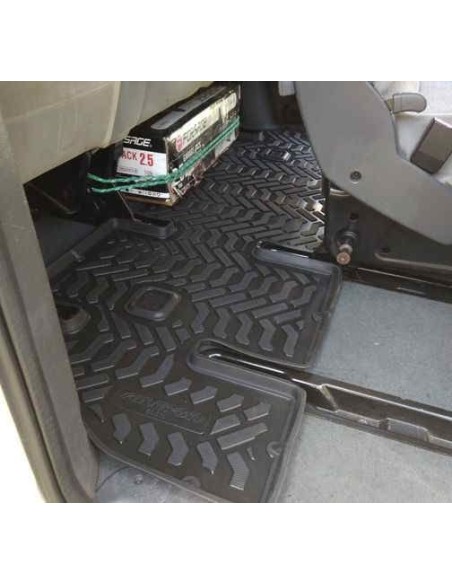 Коврики в салон Aileron на Fiat Scudo Panorama (2013-) (3D с подпятником, 3 ряда)