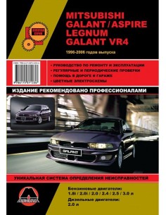 Mitsubishi Galant/ Aspire /Legnum /Galant VR4 с 1996-2006...