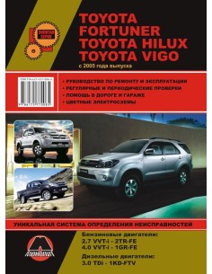 Toyota Fortuner/Hilux/Vigo с 2005 г.Руководство по...