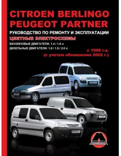 Citroen Berlingo/Peugeot Partner c 1996 г (рест. с 2002...