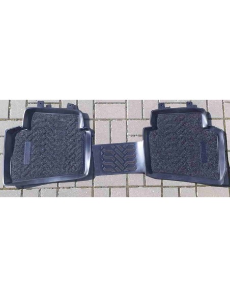 Коврики в салон Aileron серия SOFT на Kia Rio IV (06.2017-)  (3D)  (Крепеж)