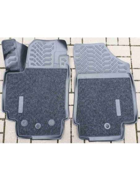 Коврики в салон Aileron серия SOFT на Hyundai Creta (2016-)  (3D)  (Крепеж)