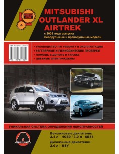 Mitsubishi Outlander XL/ Airtrek (лев., прав. руль)с 2005...