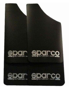 Брызговики SPARCO Малые (чёрный) /к-т 4 шт./