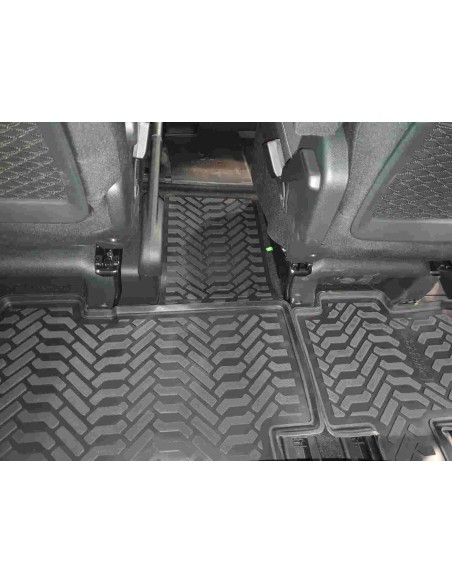 Коврики в салон Aileron на Peugeot Traveller (2016-)(2ой ряд), 2шт.