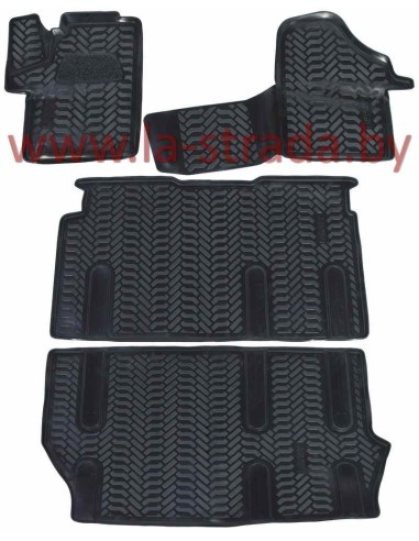 Коврики в салон Aileron на Mercedes-Benz Vito...