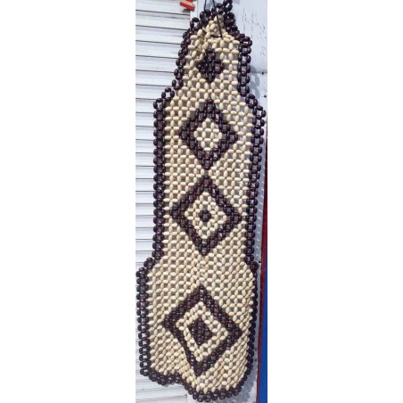 Накидка на сиденье  деревянная массажная лакированная