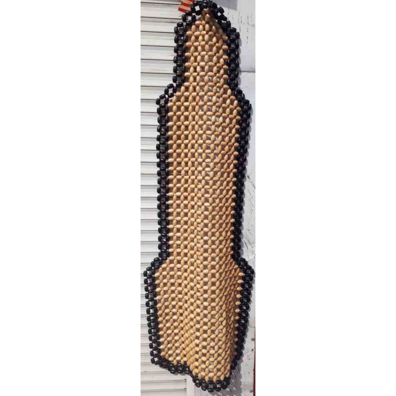 Накидка на сиденье  деревянная массажная лакированная