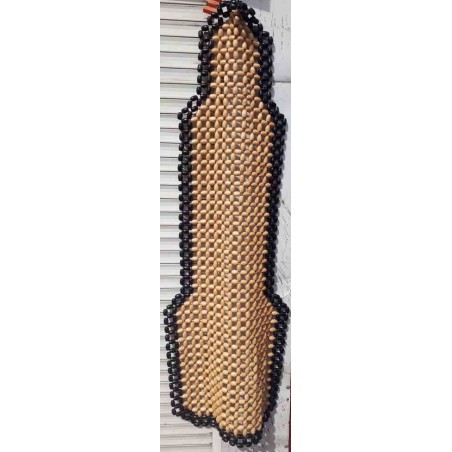 Накидка на сиденье  деревянная массажная лакированная