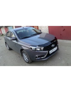 Дефлектор капота Anv-air на Vesta с 2015 г. Короткий