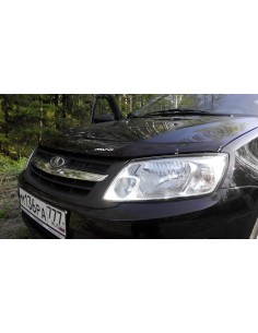 Дефлектор капота Anv-air на Гранта евро крепеж