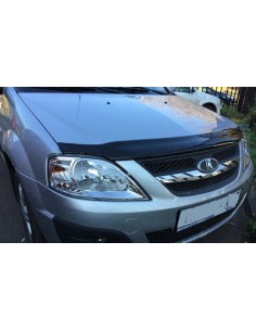 Дефлектор капота Anv-air на Ларгус евро крепеж