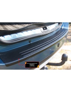 Накладка на задний бампер Вариант 3 Renault Duster...