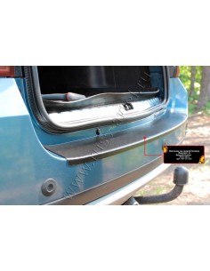 Накладка на задний бампер Вариант 4 Renault Duster...