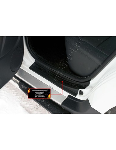 Накладки на внутренние пороги дверей Вариант 2...