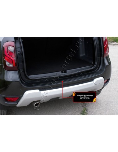 Защита заднего бампера Renault Duster 2015- (I...