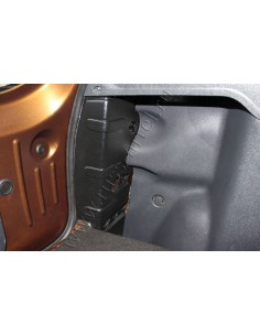 Накладки на боковые стойки багажника Renault Duster 2015-...