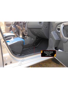 Накладки на ковролин центрального тоннеля Renault Duster...