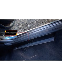 Накладки на ковролин порогов Renault Logan...