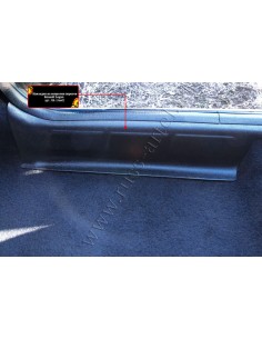 Накладки на ковролин порогов Renault Logan... 2