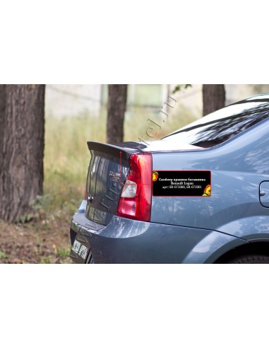 Спойлер крышки багажника Renault Logan...