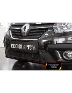 Защитная сетка решетки переднего бампера Renault Logan...