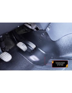 Накладки на ковролин центрального тоннеля Sandero...