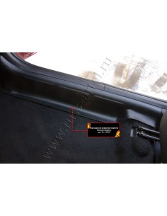 Накладки на ковролин порогов Renault Sandero Stepway... 2