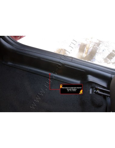Накладки на ковролин порогов Renault Sandero...