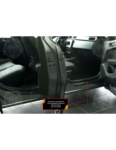 Накладки на внутренние пороги дверей Вариант 2...