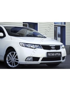Накладки на передние фары (реснички) KIA Cerato 2008-2013...