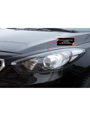 Накладки на передние фары (реснички) KIA Cerato...