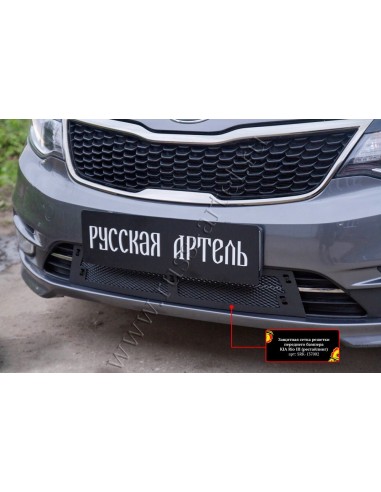 Защитная сетка решетки переднего бампера Rio...
