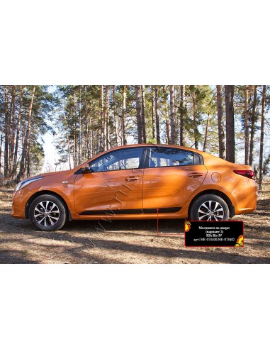 Молдинги на двери Вариант 2 (4 шт) Rio IV...